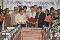 Lễ Ký hợp đồng trường Đại học Kiến Trúc Hà Nội